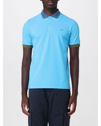 Sun 68 - Cotton Polo Shirt - Lyst