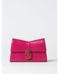 Marc Jacobs - Clutch The St. Marc Bag in pelle spalmata - Lyst