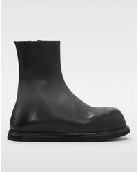 Marsèll - Gigante Leather Boots - Lyst