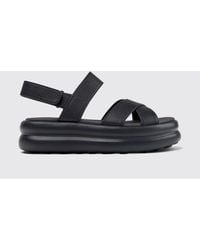 Camper - Pelotas Flota Up Grained Leather Sandals - Lyst