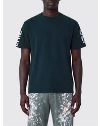 GALLERY DEPT. - Cotton T-Shirt With Contrast Logo Print On Chest And Back - Lyst