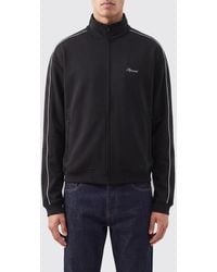 Represent - High-Neck Zip-Up Sweatshirt With Logo And Contrast Bands - Lyst
