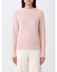 Drumohr - 100% Pure Merino Wool Crew Neck Jumper With Long Sleeves - Lyst