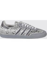 adidas - Samba Og Leather Sneakers With Python-Effect Print - Lyst
