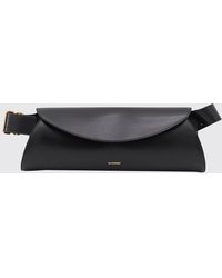 Jil Sander - Cannolo Small Smooth Calfskin Leather Shoulder Bag - Lyst