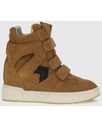 Isabel Marant - Leather Sneakers - Lyst