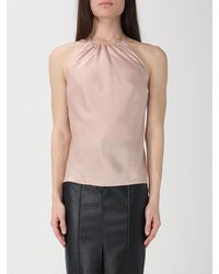 Pinko - Satin Top - Lyst