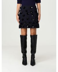 Semicouture - Gonna Mini Georgina Con Paillettes - Lyst