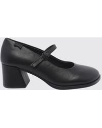 Camper - Kora Calf Leather Mary Jane Pumps With Medium Heel - Lyst