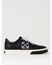 Off-White c/o Virgil Abloh - Sneakers New Low Vulcanized in pelle a grana - Lyst