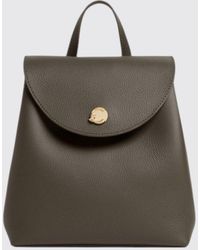 Coccinelle - Nikla Mini Tumbled Leather Backpack With Flap Closure - Lyst