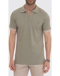 Fay - Basic Cotton Polo Shirt - Lyst