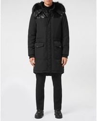 Billionaire - Padded Nylon Hooded Parka - Lyst