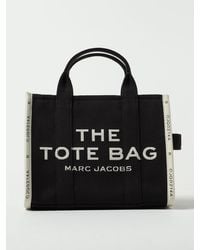 Marc Jacobs - The Jacquard Medium Tote Bag In Canvas - Lyst