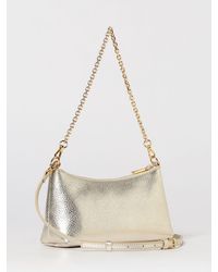 Coccinelle - Aura Hammered Leather Bag - Lyst