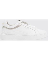 Twinset - Leather Sneakers - Lyst