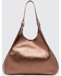 Gianni Chiarini - Dua Grained Calfskin Leather Shoulder Bag - Lyst