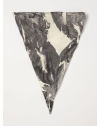 Alysi - Printed Silk Scarf - Lyst