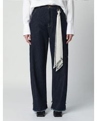 DARKPARK - Wide Leg Cotton Jeans - Lyst