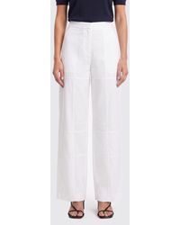 Jil Sander - High-Waisted Wide-Leg Cotton Palazzo Pants - Lyst