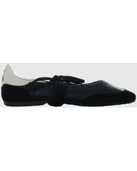 Patrizia Pepe - Dancing Skin Leather Ballerinas - Lyst
