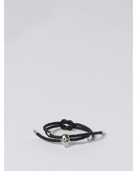 McQueen - Bracciale Skull - Lyst