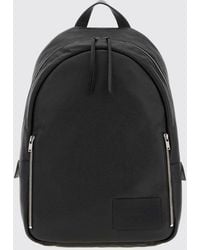 Jil Sander - Calfskin Leather Backpack With Adjustable Straps And Embossed Logo - Lyst
