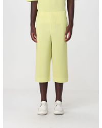 Homme Plissé Issey Miyake - Homme Plissé Issey Miyake Slim Cropped Trousers - Lyst