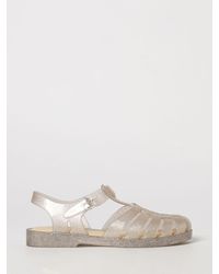 Melissa - Possession Glitter Pvc Fisherman Sandals With Low Heel - Lyst