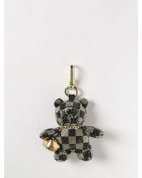 Sprayground - And Dangerous All Over Rhinestone Fur Keychain - Lyst