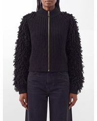 Essentiel Antwerp - Ribbed Zip-Up Cardigan - Lyst