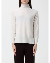 Kangra - Jersey De Cuello Alto De Lana De Manga Larga Con Ribetes Acanalados - Lyst