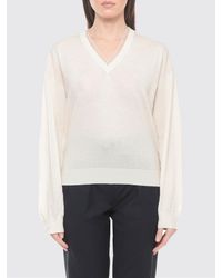Fabiana Filippi - V-Neck Knit Top - Lyst