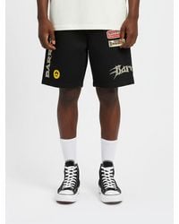 Barrow - Printed Technical Fabric Sport Shorts - Lyst