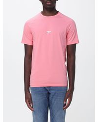 BOSS - Cotton T-Shirt With Mini Logo - Lyst