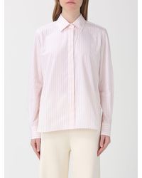 Max Mara - Striped Cotton Shirt - Lyst