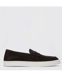Doucal's - Suede Loafer - Lyst