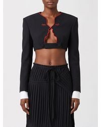 Vivetta - Cropped Slim Fit Blazer - Lyst