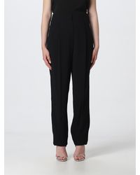 Emporio Armani - Pants In Viscose Blend - Lyst