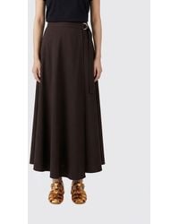 Agnona - Cotton Wrap Skirt - Lyst