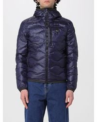 Blauer - Quilted Padded Nylon Down Jacket - Lyst