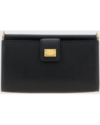 Dolce & Gabbana - Dolce &Amp Gabbana Sicily Mini Plongé Leather Bag - Lyst