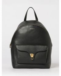 Coccinelle - Beat Generation Grained Leather Backpack - Lyst
