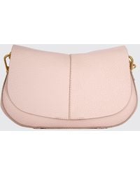 Gianni Chiarini - Helena Round Bs Grained Leather Bag - Lyst