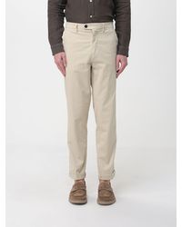 Mason's - Slim Fit Stretch Cotton Trousers - Lyst