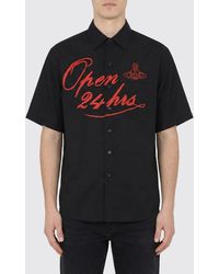 Vivienne Westwood - Viscose Shirt With Slogan - Lyst