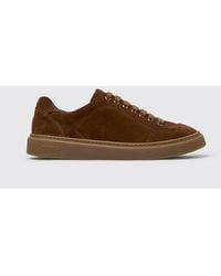 Camper - Runner Twentyfive Suede Trainers With Rear Logo - Lyst