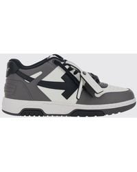 Off-White c/o Virgil Abloh - Out Of Office Bicolor Smooth Leather Low Top Sneakers - Lyst