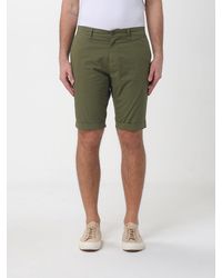 Mason's - Slim Fit Stretch Cotton Shorts - Lyst