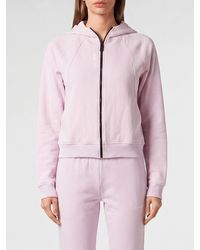 Philipp Plein - Slim Fit Hooded Zip-Up Jersey Sweatshirt - Lyst